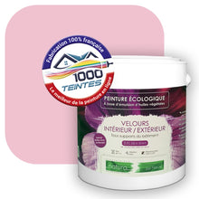 Charger l&#39;image dans la galerie, Peinture écologique Natura Tassili® Les Rouges (L&#39;Atelier by Edicolor 120C/120-C/120C1) Intérieur/Extérieur VELOURS

