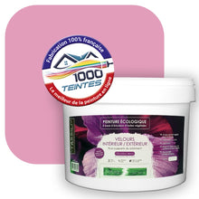 Charger l&#39;image dans la galerie, Peinture écologique Natura Tassili® Les Violets (L&#39;Atelier by Edicolor 122B/122-B/122B1) Intérieur/Extérieur VELOURS
