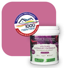 Charger l&#39;image dans la galerie, Peinture écologique Natura Tassili® Les Violets (L&#39;Atelier by Edicolor 122E/122-E/122E1) Intérieur/Extérieur VELOURS
