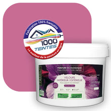 Charger l&#39;image dans la galerie, Peinture écologique Natura Tassili® Les Violets (L&#39;Atelier by Edicolor 122E/122-E/122E1) Intérieur/Extérieur VELOURS
