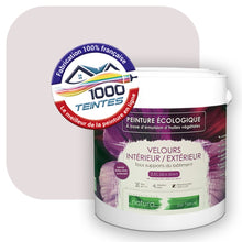 Charger l&#39;image dans la galerie, Peinture écologique Natura Tassili® Les Violets (L&#39;Atelier by Edicolor 131A/131-A/131A1) Intérieur/Extérieur VELOURS
