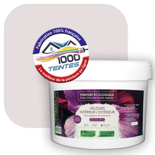 Charger l&#39;image dans la galerie, Peinture écologique Natura Tassili® Les Violets (L&#39;Atelier by Edicolor 131A/131-A/131A1) Intérieur/Extérieur VELOURS
