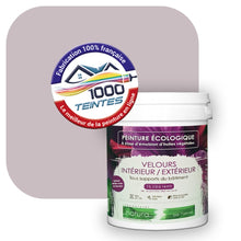 Charger l&#39;image dans la galerie, Peinture écologique Natura Tassili® Les Violets (L&#39;Atelier by Edicolor 133A/133-A/133A1) Intérieur/Extérieur VELOURS
