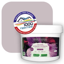 Charger l&#39;image dans la galerie, Peinture écologique Natura Tassili® Les Violets (L&#39;Atelier by Edicolor 133A/133-A/133A1) Intérieur/Extérieur VELOURS
