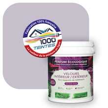 Charger l&#39;image dans la galerie, Peinture écologique Natura Tassili® Les Violets (L&#39;Atelier by Edicolor 134B/134-B/134B1) Intérieur/Extérieur VELOURS
