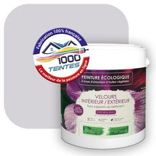 Charger l&#39;image dans la galerie, Peinture écologique Natura Tassili® Les Violets (L&#39;Atelier by Edicolor 135A/135-A/135A1) Intérieur/Extérieur VELOURS
