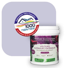 Charger l&#39;image dans la galerie, Peinture écologique Natura Tassili® Les Violets (L&#39;Atelier by Edicolor 137A/137-A/137A1) Intérieur/Extérieur VELOURS
