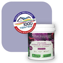 Charger l&#39;image dans la galerie, Peinture écologique Natura Tassili® Les Violets (L&#39;Atelier by Edicolor 137B/137-B/137B1) Intérieur/Extérieur VELOURS
