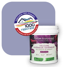 Charger l&#39;image dans la galerie, Peinture écologique Natura Tassili® Les Violets (L&#39;Atelier by Edicolor 137C/137-C/137C1) Intérieur/Extérieur VELOURS
