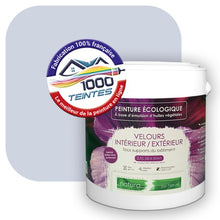 Charger l&#39;image dans la galerie, Peinture écologique Natura Tassili® Les Violets (L&#39;Atelier by Edicolor 138A/138-A/138A1) Intérieur/Extérieur VELOURS
