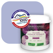 Charger l&#39;image dans la galerie, Peinture écologique Natura Tassili® Les Violets (L&#39;Atelier by Edicolor 138D/138-D/138D1) Intérieur/Extérieur VELOURS
