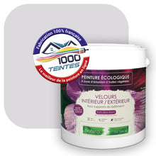 Charger l&#39;image dans la galerie, Peinture écologique Natura Tassili® Les Violets (L&#39;Atelier by Edicolor 139A/139-A/139A1) Intérieur/Extérieur VELOURS
