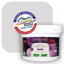 Charger l&#39;image dans la galerie, Peinture écologique Natura Tassili® Les Violets (L&#39;Atelier by Edicolor 139A/139-A/139A1) Intérieur/Extérieur VELOURS
