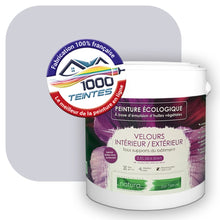 Charger l&#39;image dans la galerie, Peinture écologique Natura Tassili® Les Violets (L&#39;Atelier by Edicolor 139B/139-B/139B1) Intérieur/Extérieur VELOURS
