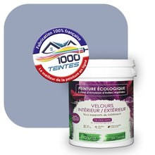 Charger l&#39;image dans la galerie, Peinture écologique Natura Tassili® Les Violets (L&#39;Atelier by Edicolor 140C/140-C/140C1) Intérieur/Extérieur VELOURS
