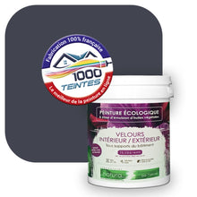 Charger l&#39;image dans la galerie, Peinture écologique Natura Tassili® Les Bleus (L&#39;Atelier by Edicolor 144E/144-E/144E1) Intérieur/Extérieur VELOURS
