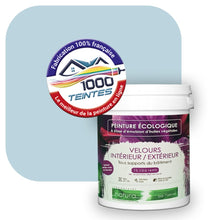 Charger l&#39;image dans la galerie, Peinture écologique Natura Tassili® Les Bleus (L&#39;Atelier by Edicolor 153B/153-B/153B1) Intérieur/Extérieur VELOURS
