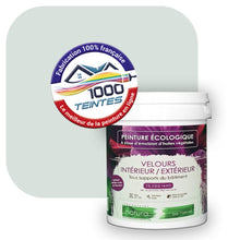 Charger l&#39;image dans la galerie, Peinture écologique Natura Tassili® Les Bleus (L&#39;Atelier by Edicolor 165A/165-A/165A1) Intérieur/Extérieur VELOURS
