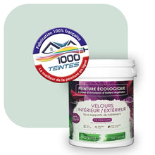 Charger l&#39;image dans la galerie, Peinture écologique Natura Tassili® Les Verts (L&#39;Atelier by Edicolor 173B/173-B/173B1) Intérieur/Extérieur VELOURS
