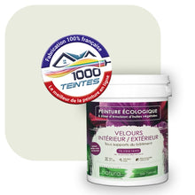 Charger l&#39;image dans la galerie, Peinture écologique Natura Tassili® Les Verts (L&#39;Atelier by Edicolor 195A/195-A/195A1) Intérieur/Extérieur VELOURS
