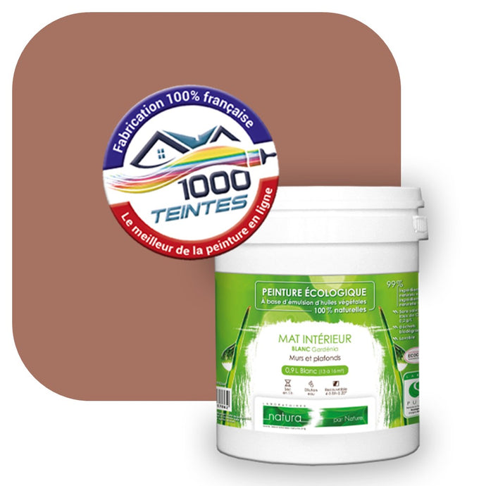 Peinture écologique Natura Tassili® Les Rouges (L'Atelier by Edicolor 098E/098-E/098E1) Intérieur MAT