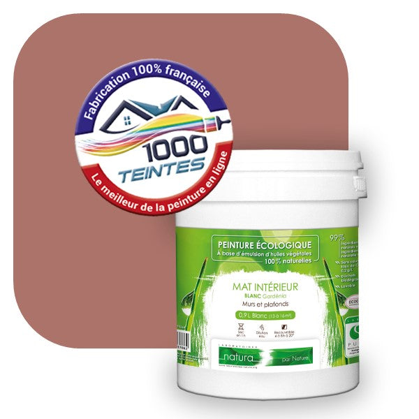 Peinture écologique Natura Tassili® Les Rouges (L'Atelier by Edicolor 101B/101-B/101B1) Intérieur MAT