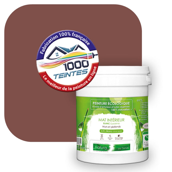 Peinture écologique Natura Tassili® Les Rouges (L'Atelier by Edicolor 102E/102-E/102E1) Intérieur MAT