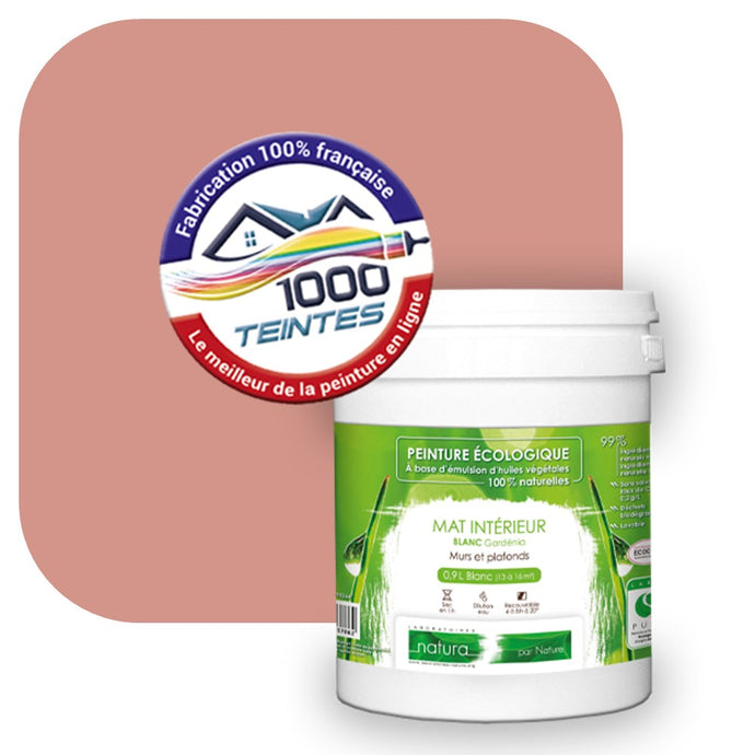 Peinture écologique Natura Tassili® Les Rouges (L'Atelier by Edicolor 103D/103-D/103D1) Intérieur MAT