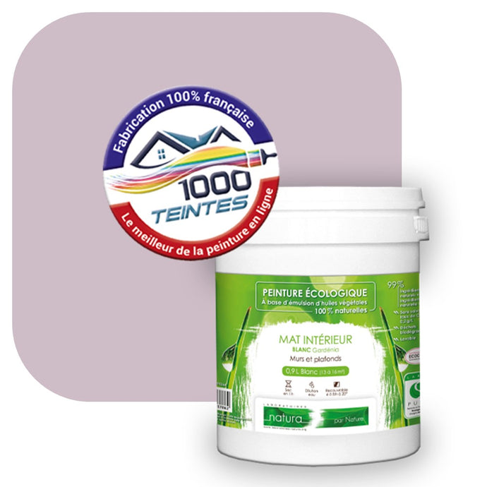 Peinture écologique Natura Tassili® Les Violets (L'Atelier by Edicolor 131C/131-C/131C1) Intérieur MAT