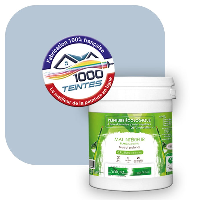 Peinture écologique Natura Tassili® Les Bleus (L'Atelier by Edicolor 143B/143-B/143B1) Intérieur MAT