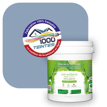 Charger l&#39;image dans la galerie, Peinture écologique Natura Tassili® Les Bleus (L&#39;Atelier by Edicolor 144A/144-A/144A1) Intérieur MAT
