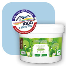 Charger l&#39;image dans la galerie, Peinture écologique Natura Tassili® Les Bleus (L&#39;Atelier by Edicolor 149C/149-C/149C1) Intérieur MAT
