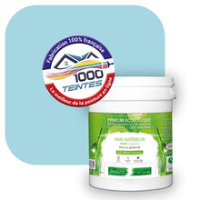 Charger l&#39;image dans la galerie, Peinture écologique Natura Tassili® Les Bleus (L&#39;Atelier by Edicolor 158A/158-A/158A1) Intérieur MAT
