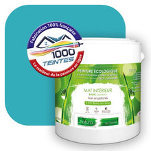 Charger l&#39;image dans la galerie, Peinture écologique Natura Tassili® Les Bleus (L&#39;Atelier by Edicolor 163C/163-C/163C1) Intérieur MAT
