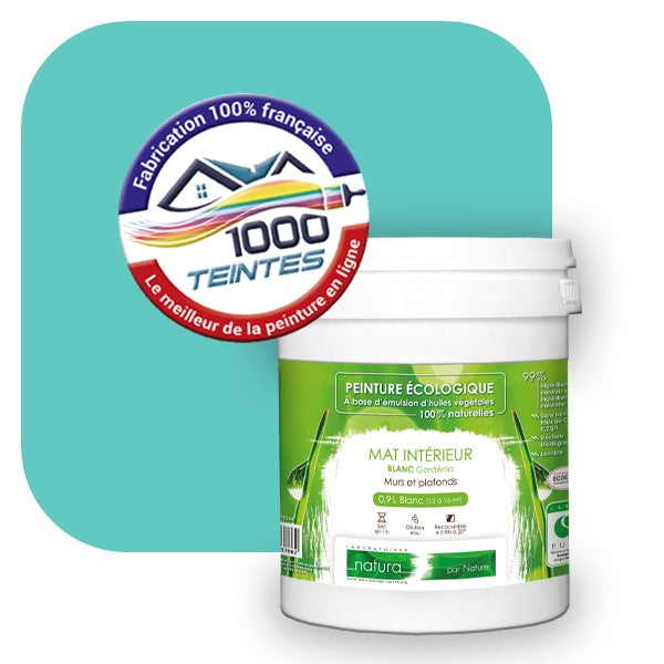 Peinture écologique Natura Tassili® Les Bleus (L'Atelier by Edicolor 171B/171-B/171B1) Intérieur MAT