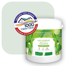 Charger l&#39;image dans la galerie, Peinture écologique Natura Tassili® Les Verts (L&#39;Atelier by Edicolor 173A/173-A/173A1) Intérieur MAT
