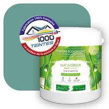 Charger l&#39;image dans la galerie, Peinture écologique Natura Tassili® Les Verts (L&#39;Atelier by Edicolor 175C/175-C/175C1) Intérieur MAT
