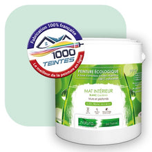 Charger l&#39;image dans la galerie, Peinture écologique Natura Tassili® Les Verts (L&#39;Atelier by Edicolor 176A/176-A/176A1) Intérieur MAT

