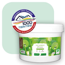 Charger l&#39;image dans la galerie, Peinture écologique Natura Tassili® Les Verts (L&#39;Atelier by Edicolor 176A/176-A/176A1) Intérieur MAT
