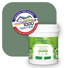 Charger l&#39;image dans la galerie, Peinture écologique Natura Tassili® Les Verts (L&#39;Atelier by Edicolor 179E/179-E/179E1) Intérieur MAT
