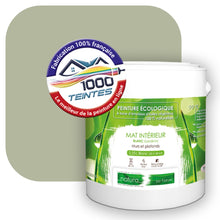 Charger l&#39;image dans la galerie, Peinture écologique Natura Tassili® Les Verts (L&#39;Atelier by Edicolor 192D/192-D/192D1) Intérieur MAT
