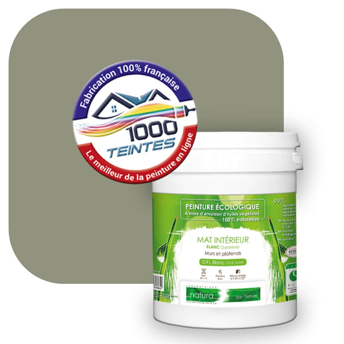 Peinture écologique Natura Tassili® Les Verts (L'Atelier by Edicolor 192E/192-E/192E1) Intérieur MAT