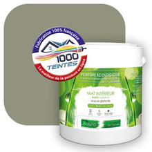 Charger l&#39;image dans la galerie, Peinture écologique Natura Tassili® Les Verts (L&#39;Atelier by Edicolor 192E/192-E/192E1) Intérieur MAT
