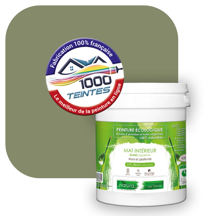 Peinture écologique Natura Tassili® Les Verts (L'Atelier by Edicolor 193D/193-D/193D1) Intérieur MAT