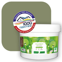 Charger l&#39;image dans la galerie, Peinture écologique Natura Tassili® Les Verts (L&#39;Atelier by Edicolor 193D/193-D/193D1) Intérieur MAT
