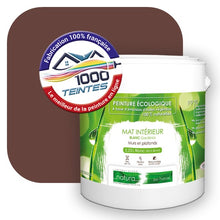 Charger l&#39;image dans la galerie, Peinture écologique Natura Tassili® Les minérales Terre d&#39;Ombre (Natura Ethnic NE-044) Intérieur MAT
