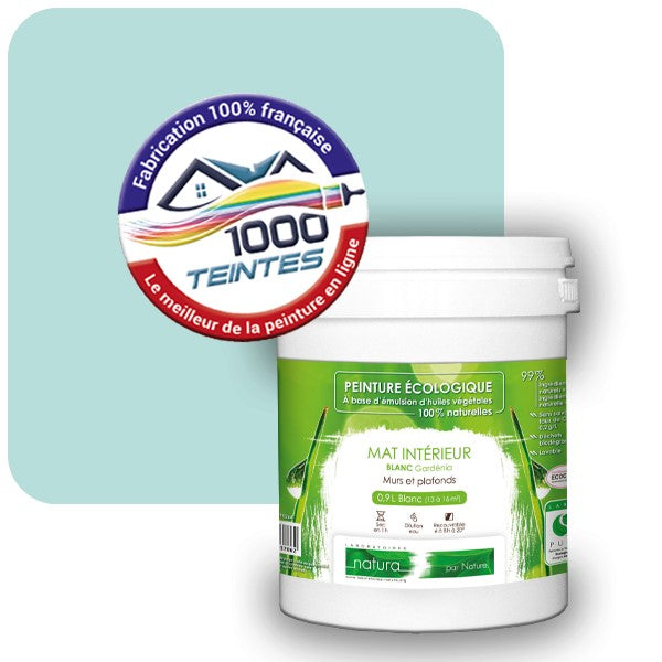 Peinture écologique Natura Tassili® Les naïades Bleu de Barents (Natura Ethnic NE-049) Intérieur MAT