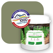 Charger l&#39;image dans la galerie, Peinture écologique Natura Tassili® Les Verts (L&#39;Atelier by Edicolor 193D/193-D/193D1) Intérieur SATIN
